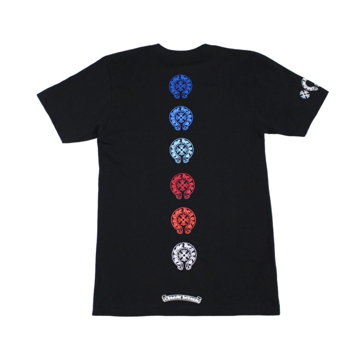 Chrome Hearts American Flag Black Tee – Black
