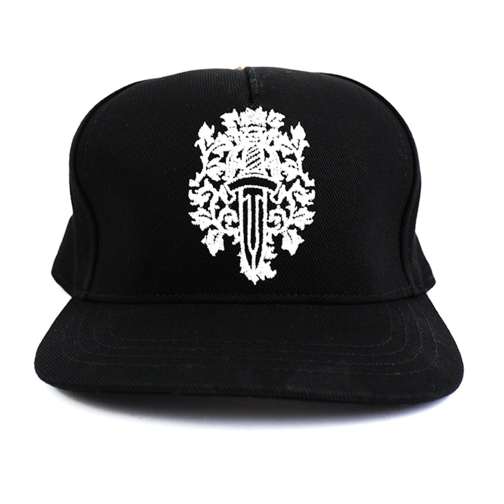 Chrome Hearts Dagger Denim Baseball Cap – Black/White