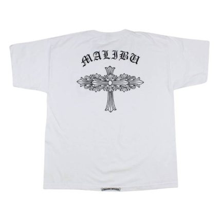 Chrome Hearts Malibu Classic Script T-Shirt – White