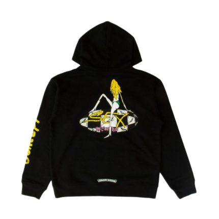 Chrome Hearts Matty Boy Sex Records Concept Hoodie – Black