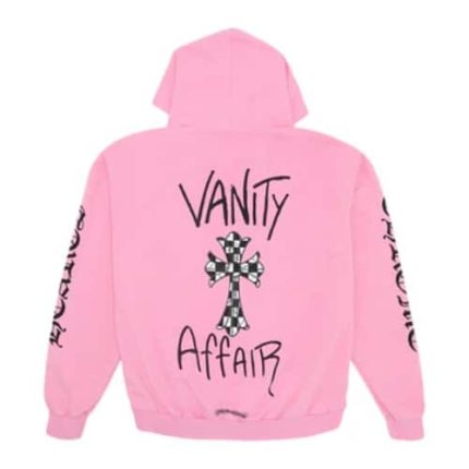 Chrome Hearts Matty Boy Vanity Affair Hoodie – Pink