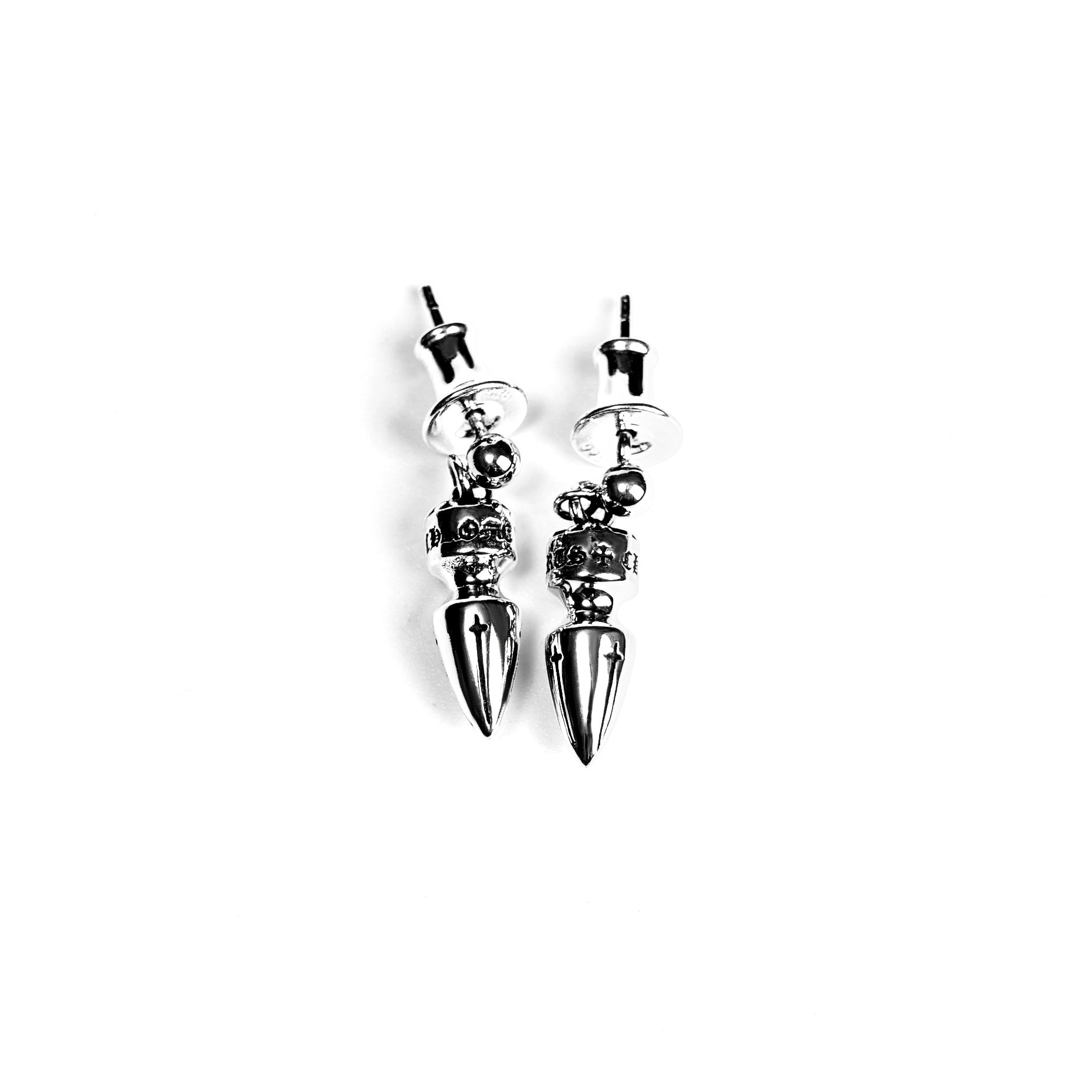 Chrome Hearts Spike Drop Earring