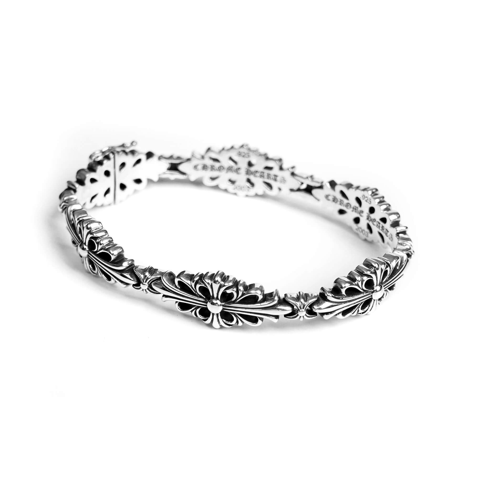Chrome Hearts Double Cross Pattern Bracelet – Chrome World JP